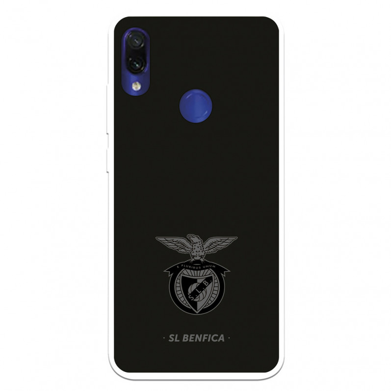 Funda para Xiaomi Redmi Note 7 del Escudo Fondo Negro  - Licencia Oficial Benfica