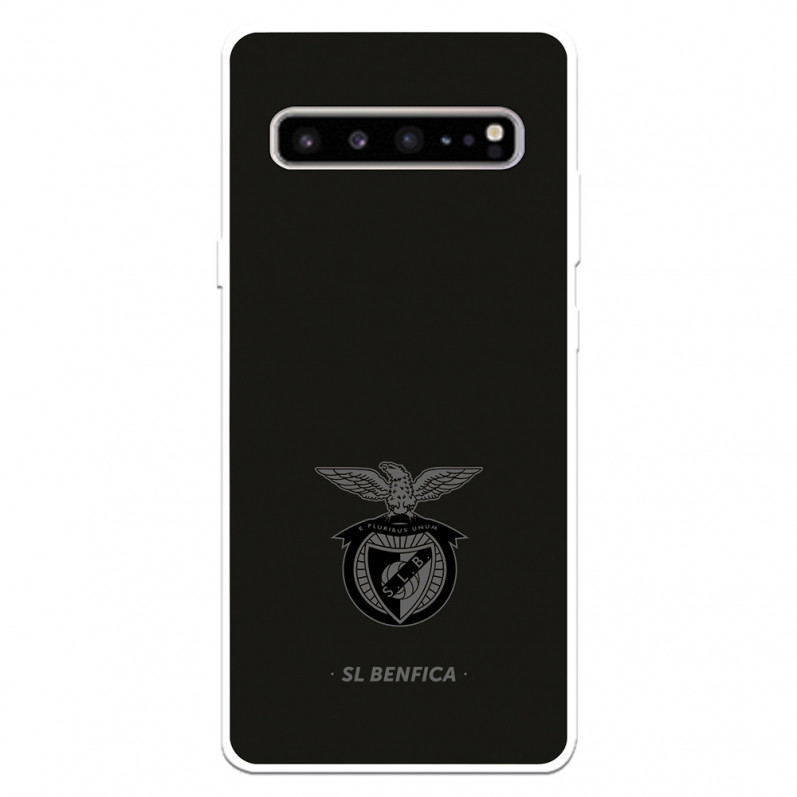 Funda para Samsung Galaxy S10 del Escudo Fondo Negro  - Licencia Oficial Benfica