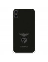 Funda para iPhone X del Escudo Fondo Negro  - Licencia Oficial Benfica