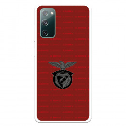 Funda para Samsung Galaxy S20 FE del Escudo Fondo Granate  - Licencia Oficial Benfica