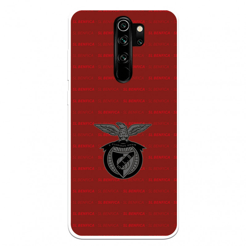 Funda para Xiaomi Redmi Note 8 Pro del Escudo Fondo Granate  - Licencia Oficial Benfica