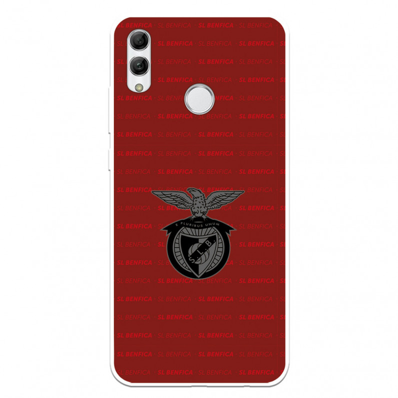 Funda para Huawei P Smart 2019 del Escudo Fondo Granate  - Licencia Oficial Benfica