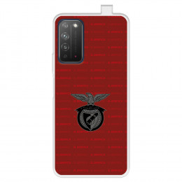 Funda para Huawei Honor X10 5G del Escudo Fondo Granate  - Licencia Oficial Benfica