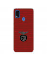 Funda para ZTE Blade A51 del Escudo Fondo Granate  - Licencia Oficial Benfica