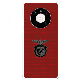 Funda para Huawei Mate 40 Pro del Escudo Fondo Granate  - Licencia Oficial Benfica