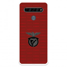 Funda para LG K61 del Escudo Fondo Granate  - Licencia Oficial Benfica