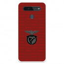 Funda para LG K51s del Escudo Fondo Granate  - Licencia Oficial Benfica