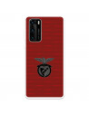 Funda para Huawei P40 del Escudo Fondo Granate  - Licencia Oficial Benfica