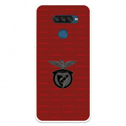 Funda para LG K50s del Escudo Fondo Granate  - Licencia Oficial Benfica