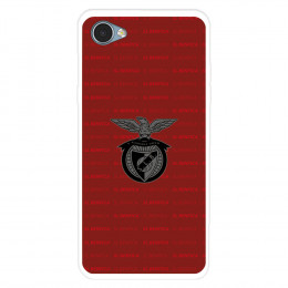 Funda para LG Q6 del Escudo Fondo Granate  - Licencia Oficial Benfica