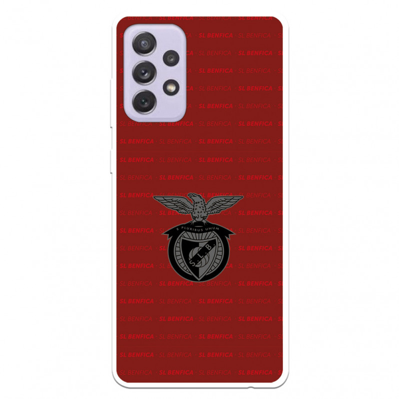 Funda para Samsung Galaxy A72 5G del Escudo Fondo Granate  - Licencia Oficial Benfica