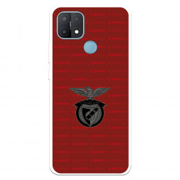 Funda para Oppo A15 del Escudo Fondo Granate  - Licencia Oficial Benfica