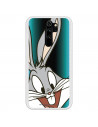 Hülle für Xiaomi Redmi Note 8 Pro Offizielle Warner Bros Bugs Bunny transparente Silhouette - Looney Tunes