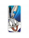 Hülle für Xiaomi Redmi Note 8 Offizielle Warner Bros Bugs Bunny transparente Silhouette - Looney Tunes