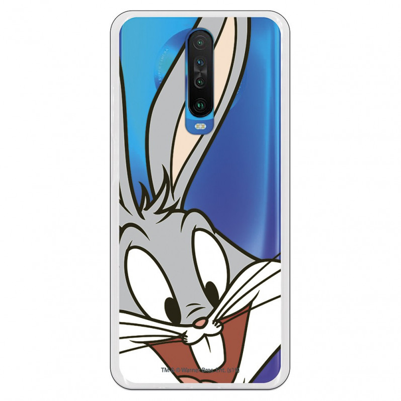 Hülle für Xiaomi Redmi K30 Offizielle Warner Bros Bugs Bunny transparente Silhouette - Looney Tunes