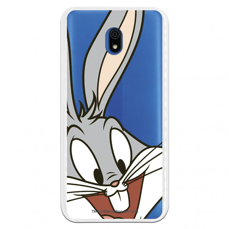 Hülle für Xiaomi Redmi 8A Offizielle Warner Bros Bugs Bunny transparente Silhouette - Looney Tunes