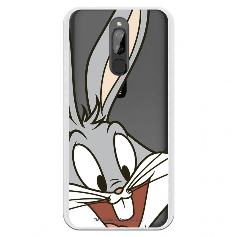 Hülle für Xiaomi Redmi 8 Offizielle Warner Bros Bugs Bunny transparente Silhouette - Looney Tunes