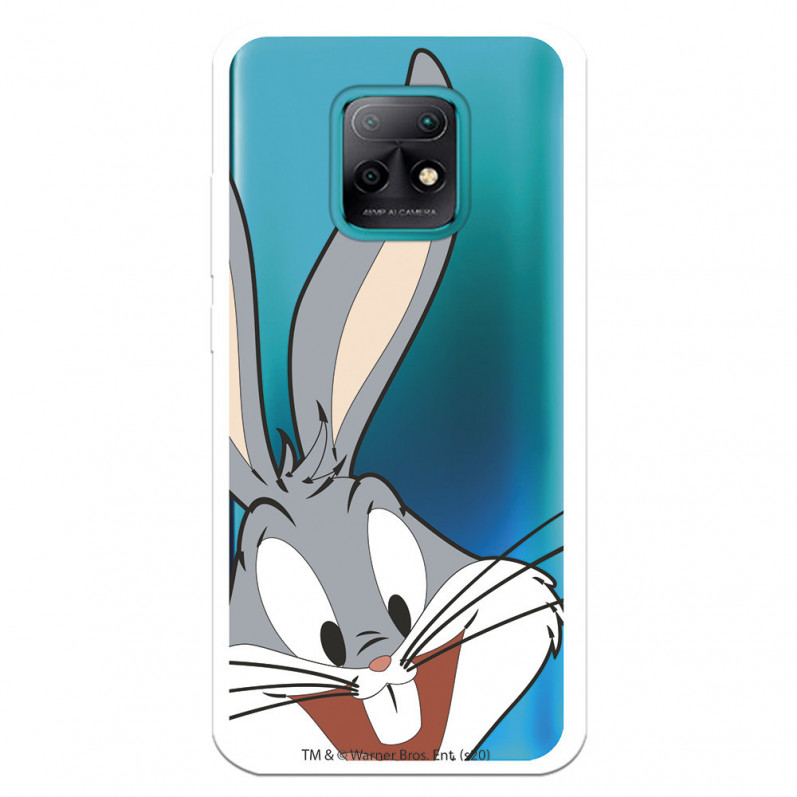 Hülle für Xiaomi Redmi 10X 5G Offizielle Warner Bros Bugs Bunny transparente Silhouette - Looney Tunes