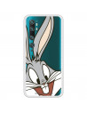 Hülle für Xiaomi Mi Note 10 Pro Offizielle Warner Bros Bugs Bunny Transparente Silhouette - Looney Tunes