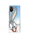 Hülle für Xiaomi Mi 11 Offizielle Warner Bros Bugs Bunny transparente Silhouette - Looney Tunes