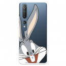 Hülle für Xiaomi Mi 10 Offizielle Warner Bros Bugs Bunny Transparente Silhouette - Looney Tunes