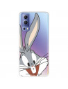 Hülle für Vivo Y72 5G Offizielle Warner Bros Bugs Bunny transparente Silhouette - Looney Tunes