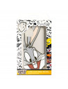 Offizielle Warner Bros Bugs Bunny Silhouette Clear Samsung Galaxy S20 Plus Hülle – Looney Tunes