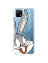 Hülle für Realme C21 Offizielle Warner Bros Bugs Bunny transparente Silhouette - Looney Tunes