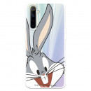 Hülle für Realme 6 Offizielle Warner Bros Bugs Bunny transparente Silhouette – Looney Tunes