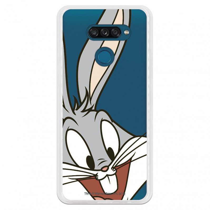 Offizielle Warner Bros Bugs Bunny Silhouette Transparente Hülle für LG K50S – Looney Tunes