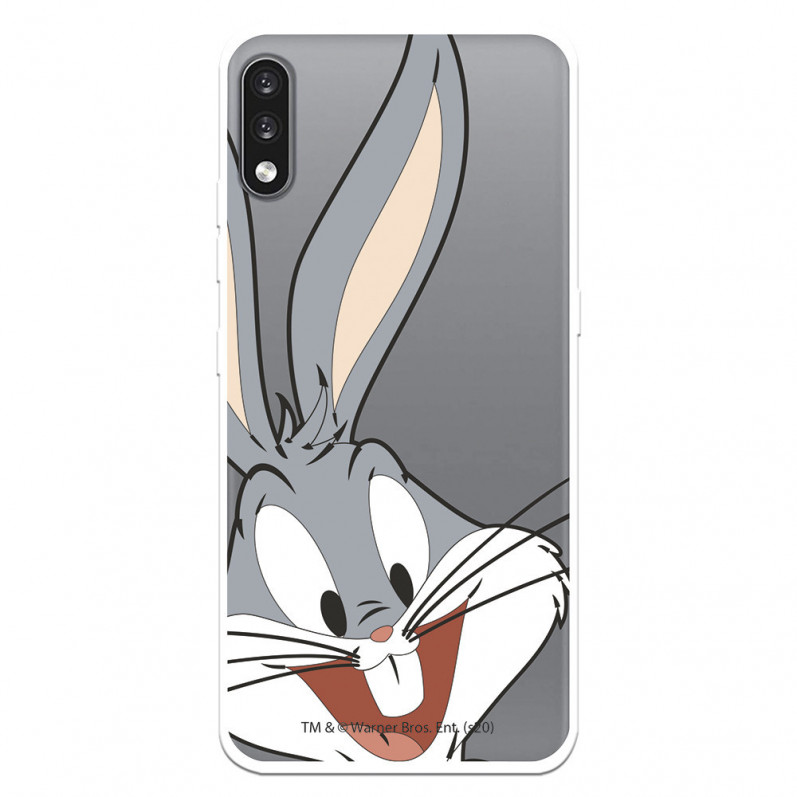 Offizielle Warner Bros Bugs Bunny transparente Silhouette-Hülle für LG K22 – Looney Tunes