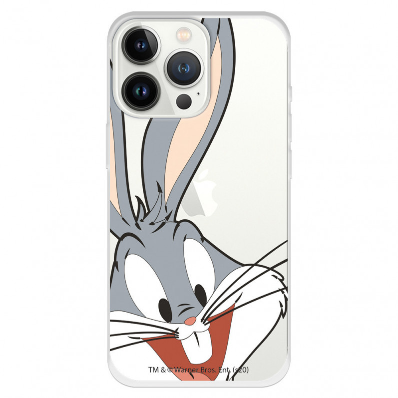 Offizielle Warner Bros Bugs Bunny Transparente Silhouette iPhone 13 Pro Hülle – Looney Tunes