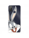 Hülle für Alcatel 1S 2021 Offizielle Warner Bros Bugs Bunny transparente Silhouette – Looney Tunes