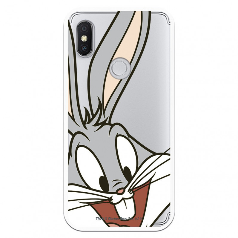 Offizielle Warner Bros Bugs Bunny Transparente Hülle für Xiaomi Redmi S2 – Looney Tunes