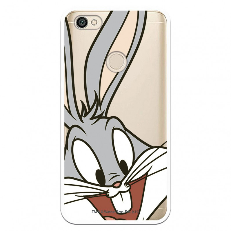 Offizielle Warner Bros Bugs Bunny Transparente Hülle für Xiaomi Redmi Note 5A Prime – Looney Tunes