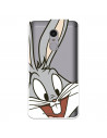 Offizielle Warner Bros Bugs Bunny Transparente Hülle für Xiaomi Redmi Note 4 - Looney Tunes