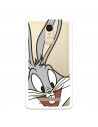 Offizielle Warner Bros Bugs Bunny Transparente Hülle für Xiaomi Redmi Note 3 - Looney Tunes