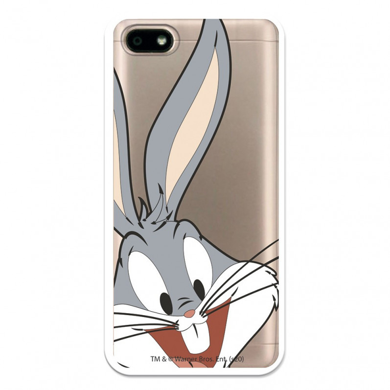 Offizielle Warner Bros Bugs Bunny Transparente Hülle für Xiaomi Redmi 6A – Looney Tunes