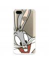 Offizielle Warner Bros Bugs Bunny Transparente Hülle für Xiaomi Redmi 6 – Looney Tunes