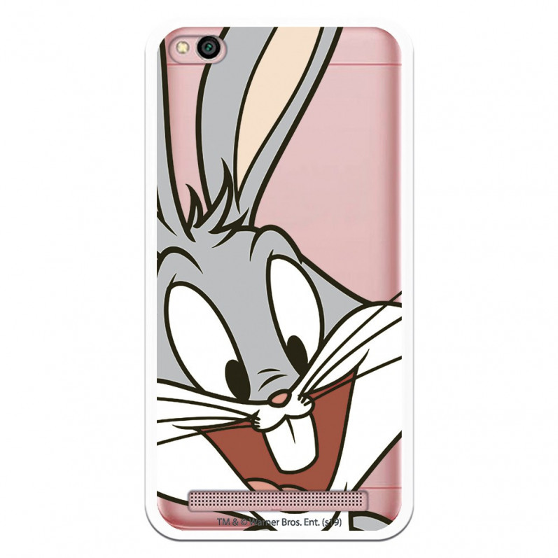 Offizielle Warner Bros Bugs Bunny Transparente Hülle für Xiaomi Redmi 5A – Looney Tunes