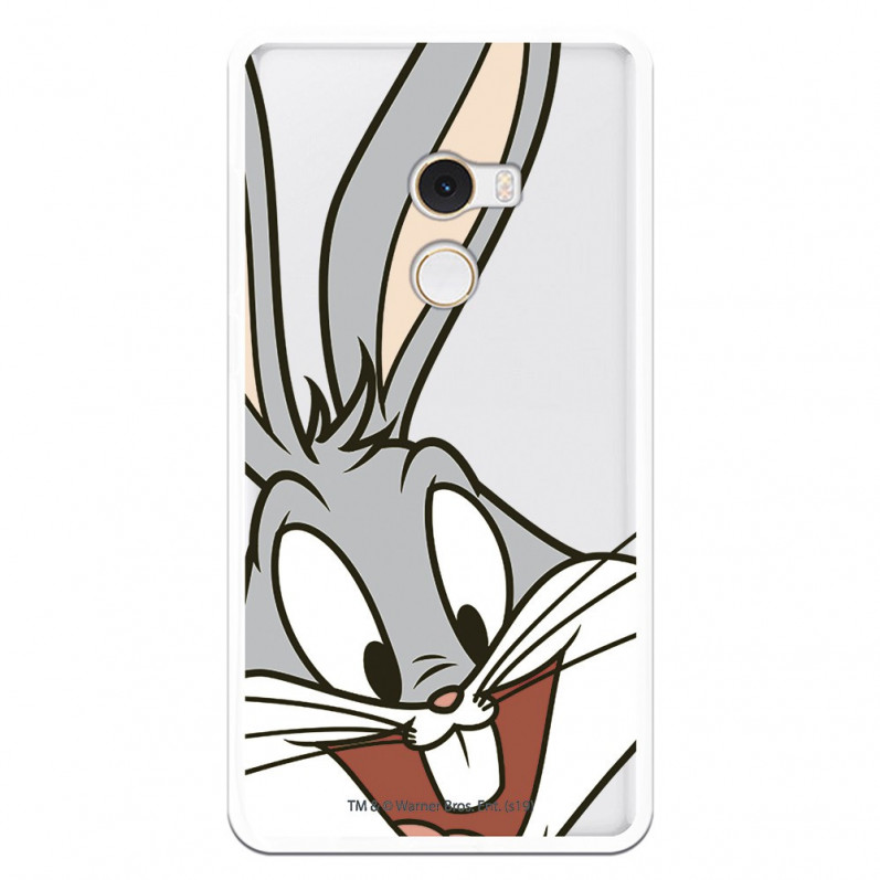 Offizielle Warner Bros Bugs Bunny Transparente Hülle für Xiaomi Mi Mix 2 – Looney Tunes