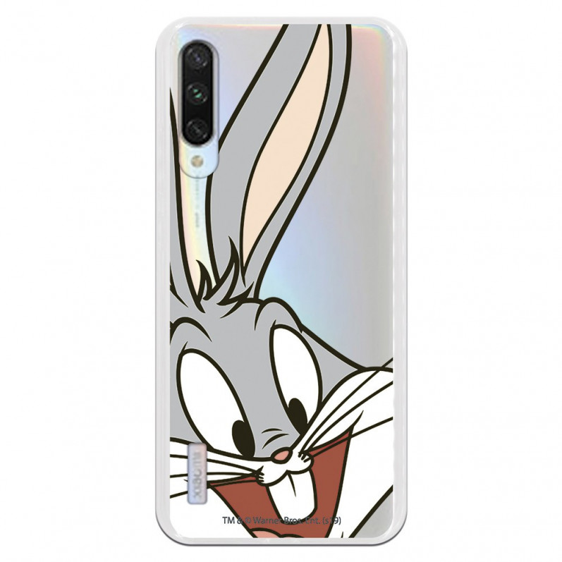 Offizielle Warner Bros Bugs Bunny Transparente Hülle für Xiaomi Mi A3 – Looney Tunes