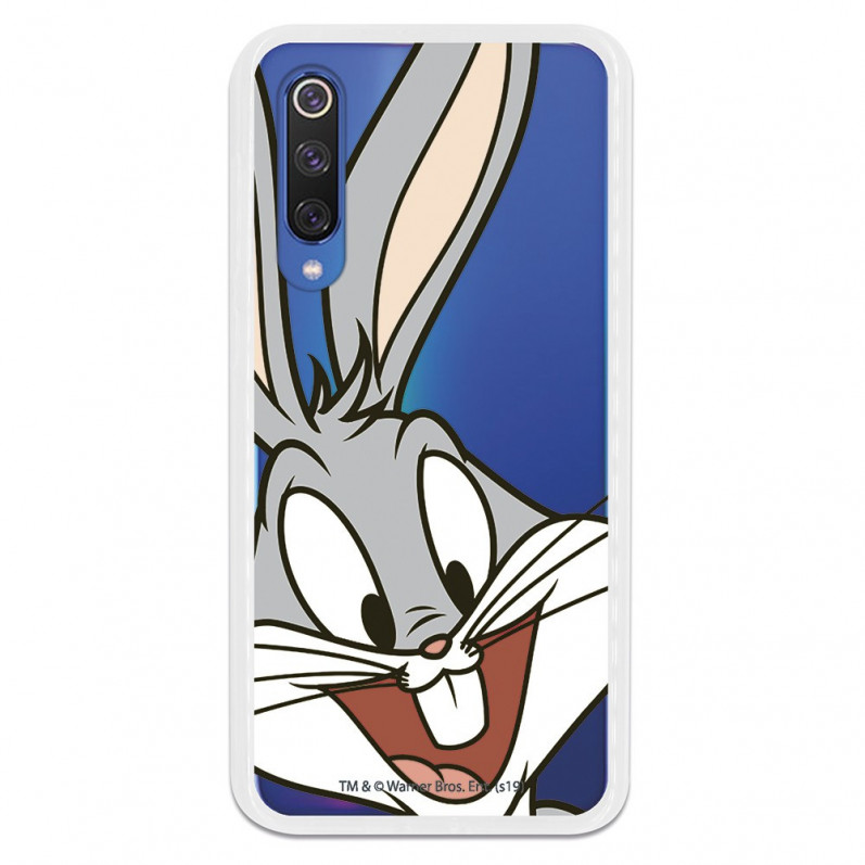 Offizielle Warner Bros Bugs Bunny Transparente Hülle für Xiaomi Mi 9 SE – Looney Tunes