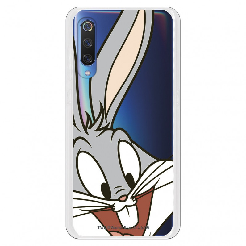 Offizielle Warner Bros Bugs Bunny Transparente Hülle für Xiaomi Mi 9 – Looney Tunes