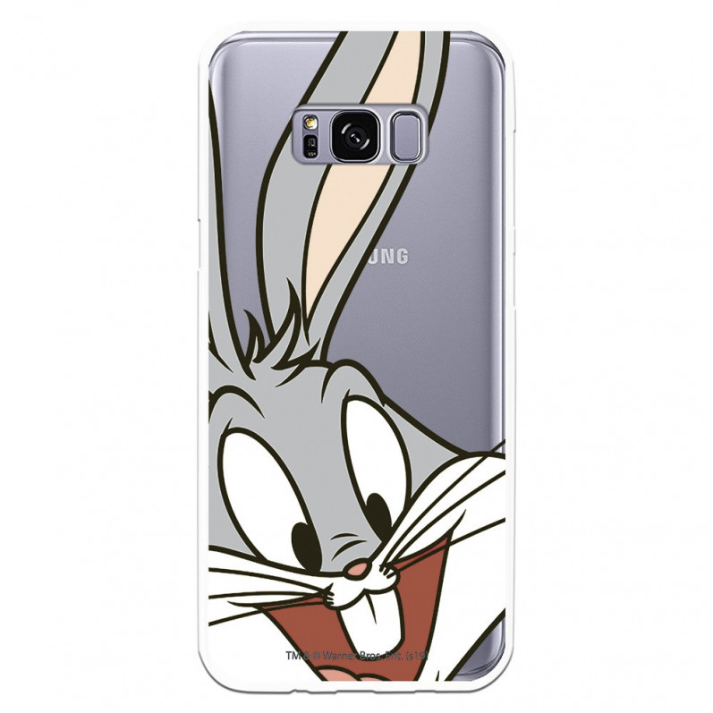 Offizielle Warner Bros Bugs Bunny Klarsichthülle für Samsung Galaxy S8 Plus – Looney Tunes