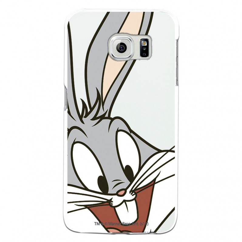 Offizielle Warner Bros Bugs Bunny Klarsichthülle für Samsung Galaxy S6 Edge – Looney Tunes