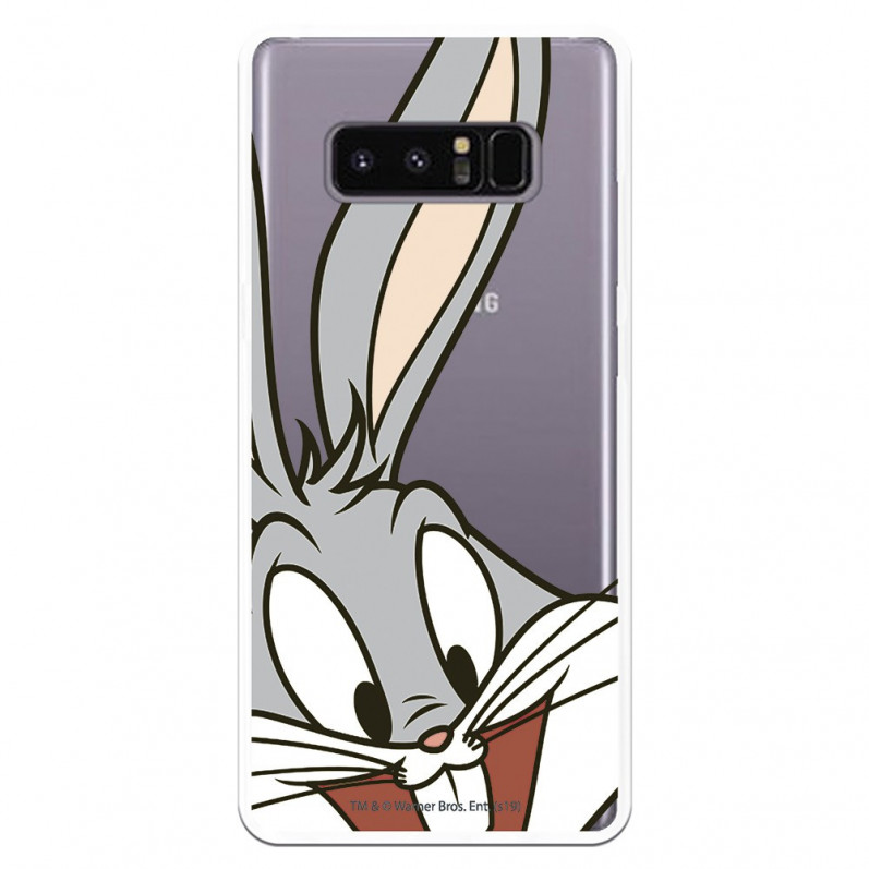 Offizielle Warner Bros Bugs Bunny Transparente Hülle für Samsung Galaxy Note8 – Looney Tunes