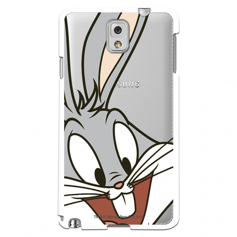 Offizielle Warner Bros Bugs Bunny Transparente Hülle für Samsung Galaxy Note3 – Looney Tunes