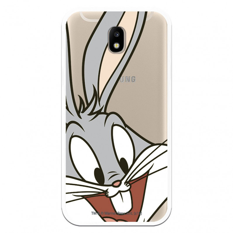 Offizielle Warner Bros Bugs Bunny Transparente Hülle für Samsung Galaxy J5 2017 Européen – Looney Tunes