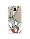 Offizielle Warner Bros Bugs Bunny Transparente Hülle für Samsung Galaxy J5 2017 Européen – Looney Tunes